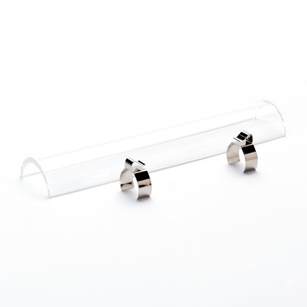 Schutzglas R7s klar Länge: 135mm für 118mm Stäbe Ersatzglas Glas Halogen Deckenfluter