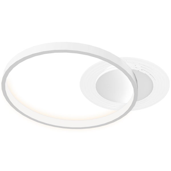 LED Deckenleuchte mit zwei Ringen