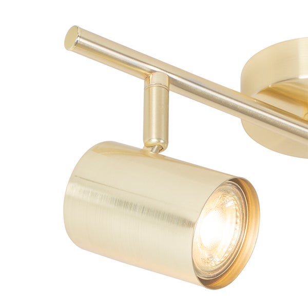 Goldfarbene Aufbaustrahler für den Innenbereich