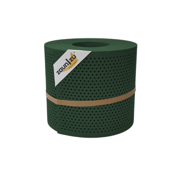 Zaunfolie Rolle mit Löchern und ZaunZu Logo