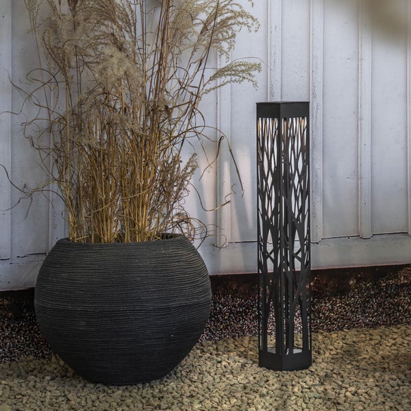 Dekorative Solar Laterne mit LED und Dämmerungssensor