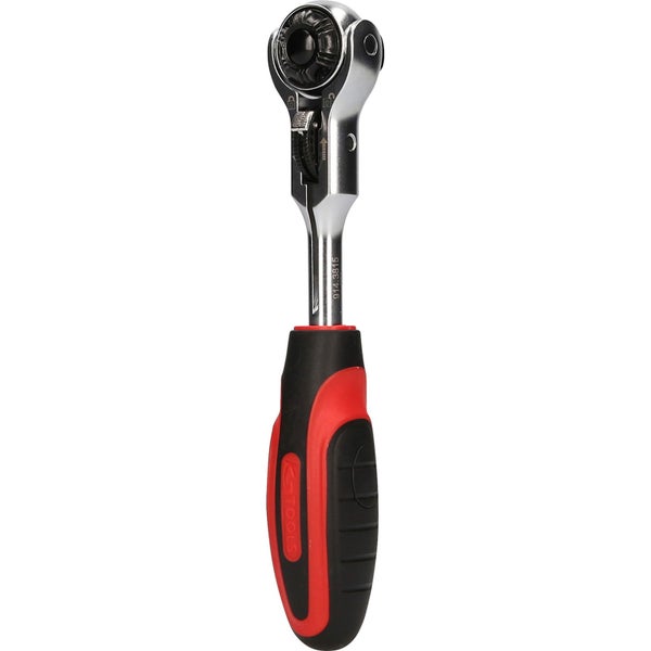 KS TOOLS 3/8 MODIFIX Mini-T-Griff-Schwenkkopf-Knarre 72 Zahn 0°+90° - 914.3815