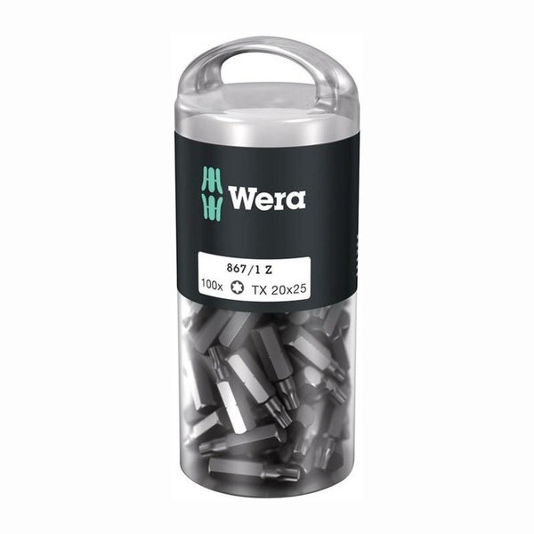 Wera Bitgroßpackung (100 Stk.) 867/1 Z T 30 Länge 25 mm - 5072451001