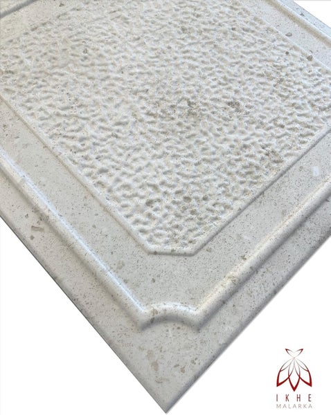 Paneelen aus Polystyrol XPS Styropor Deckenpaneelen Wandpaneelen in weißer Betonoptik - 50x50cm 3mm stärke 12020