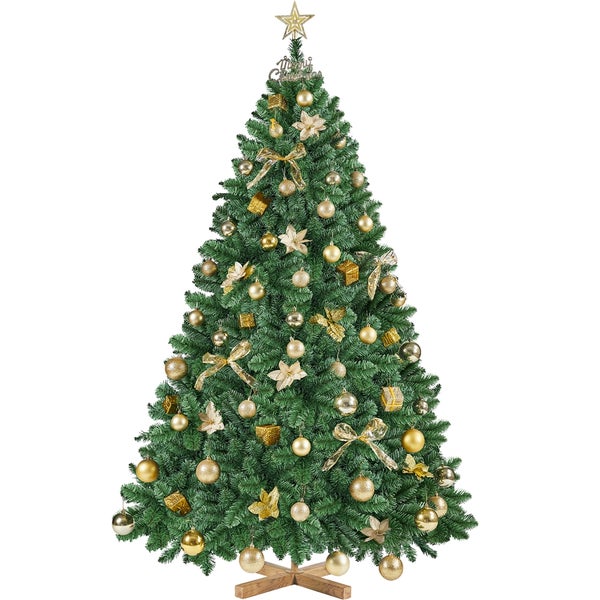 Künstlicher Weihnachtsbaum, Höhe 213,5 cm, Durchmesser 145 cm