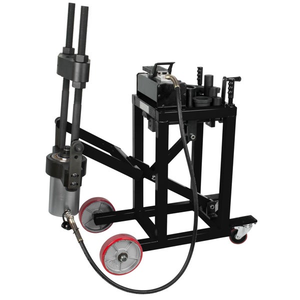 KS TOOLS Achsschenkelbolzen-Presse 75t mit Hülsen-Satz 29tlg. - 460.3620