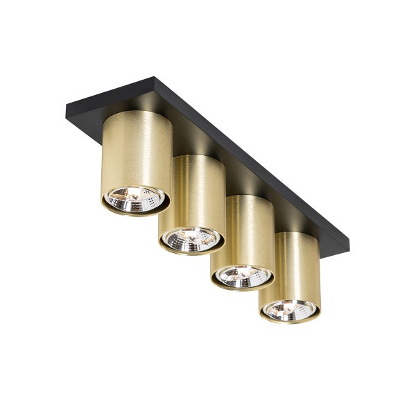 Deckenleuchte mit vier Strahlern