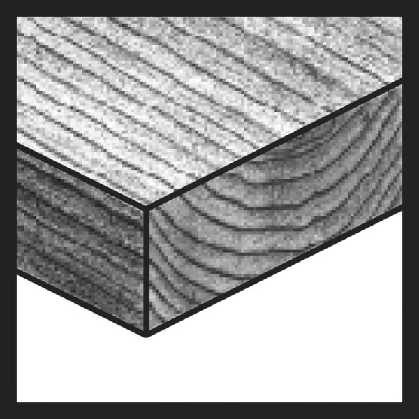 Holzspiralbohrer, 1/4-6-Kantschaft 10 x