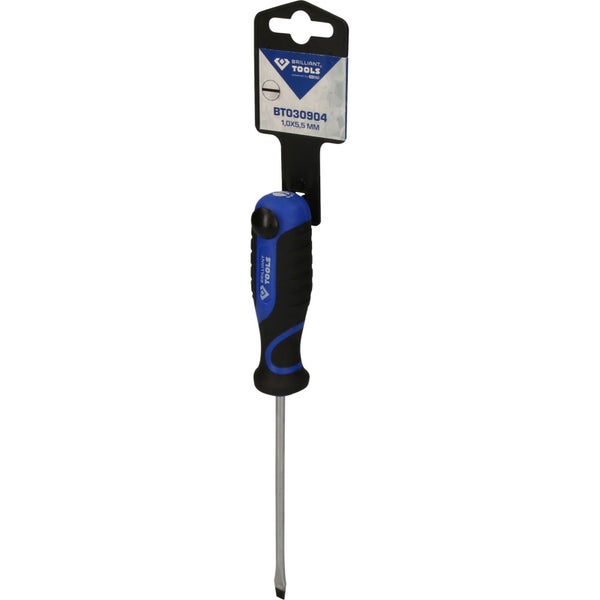 BRILLIANT TOOLS Schraubendreher Schlitz 1,0 x 5,5 mm - BT030904