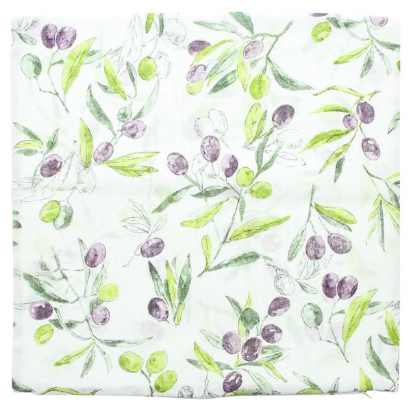 FRANK FLECHTWAREN | Kissenhülle Olive Garden, BAUMWOLLE, POLYESTER, 45 x 45 cm