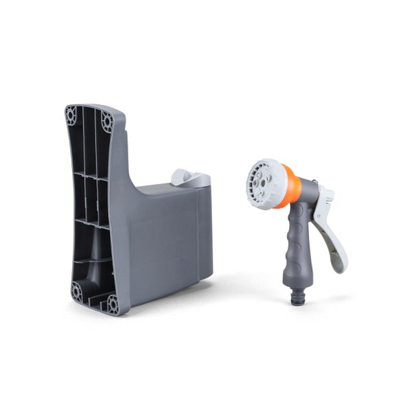 Mobile Gartendusche mit Handbrause für den Außenbereich