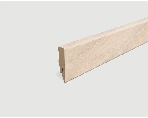 Sockelleiste foliert Sandbeige L687 2400 x 58 x 14 mm