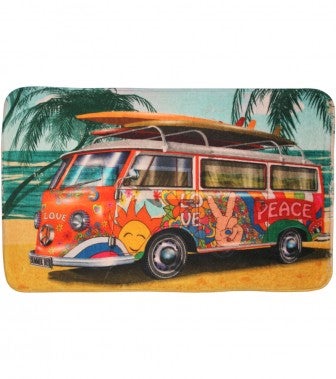 Badteppich Summer Bus 50 x 80 cm