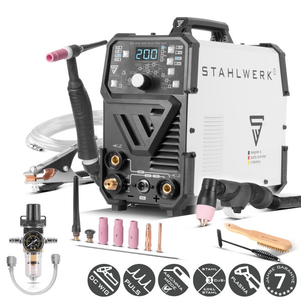 Stahlwerk Schweißgerät mit Zubehör
