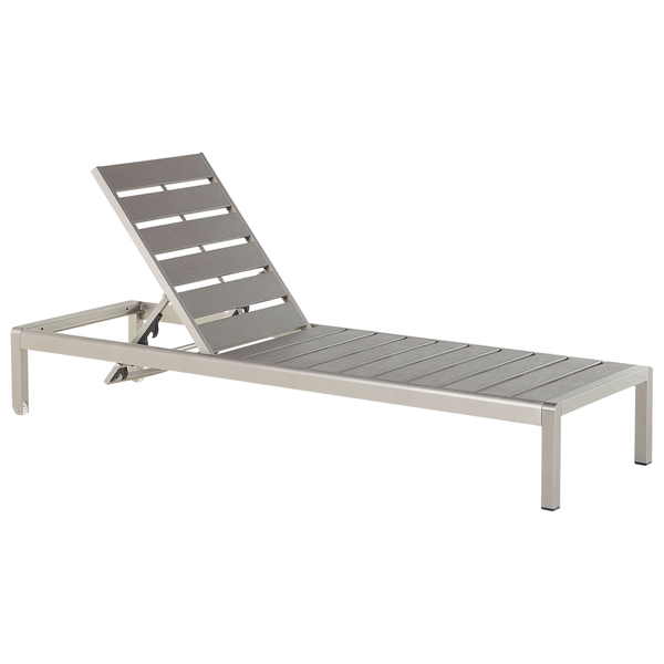 Sonnenliege NARDO Metall Grau