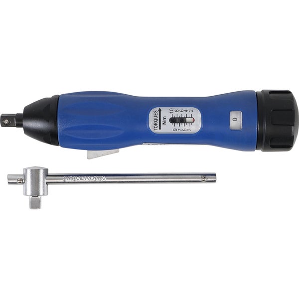 BGS Drehmomentschrauber Abtrieb Außenvierkant 6,3 mm (1/4) 2 - 10 Nm - 8661