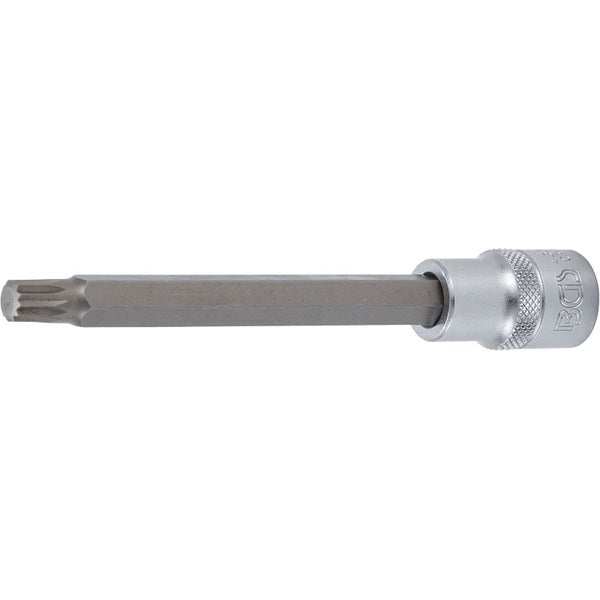 BGS Bit-Einsatz Länge 140 mm Antrieb Innenvierkant 12,5 mm (1/2) Innenvielzahn (für XZN) M9 - 4333