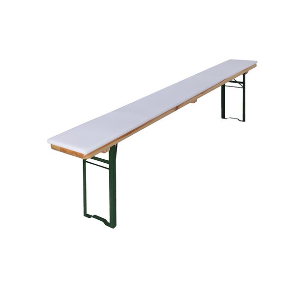 Festzeltbank mit Sitzpolster