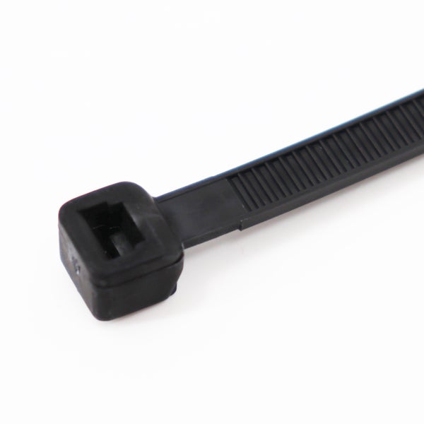 100 Kabelbinder 300mm x 4,8mm für Schattiernetz Zaunblende Tennisblende Bauzaun