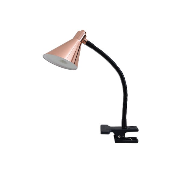 LED-Klemm-Tischleuchte COPPER