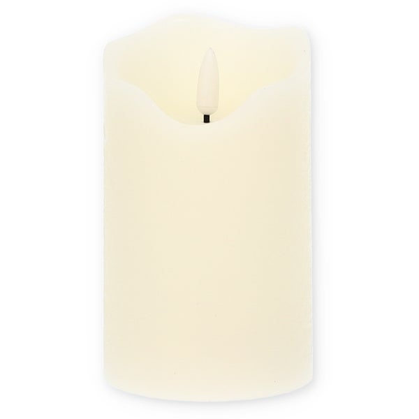 Abstraktes Leinwandbild mit goldenen und blauen Farbakzenten