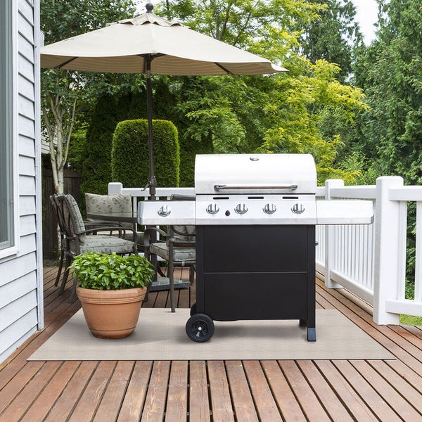 Leeres, blaues und graues Schwerlastregal