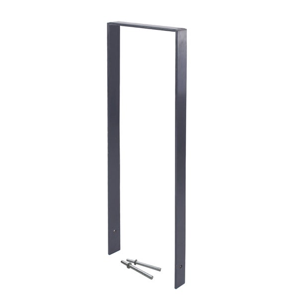 Metallpfosten mit zwei Schrauben
