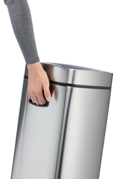 Durable 342223 Sensor Abfalleimer NO TOUCH, mit Inneneimer, 21 Liter, silber