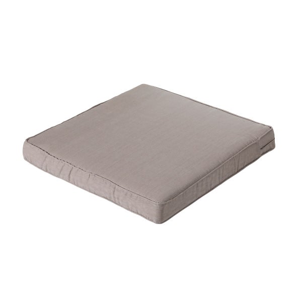 Lounge Sitzkissen Basic taupe - Ca. 73x73 cm - 2er-Set