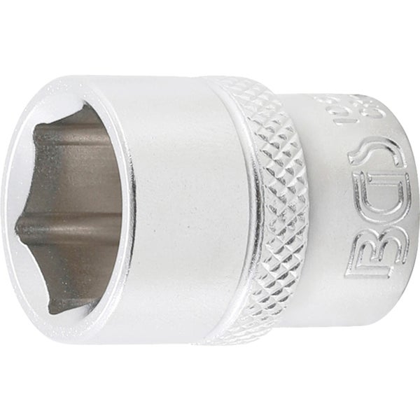 BGS Steckschlüssel-Einsatz Sechskant Antrieb Innenvierkant 10 mm (3/8) SW 15 mm - 10615