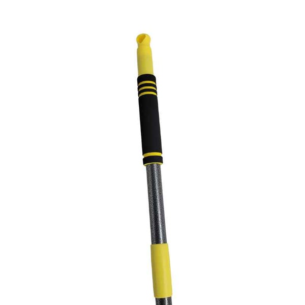 Laubrechen (Metall) mit Stahlstiel - 11 Zinken