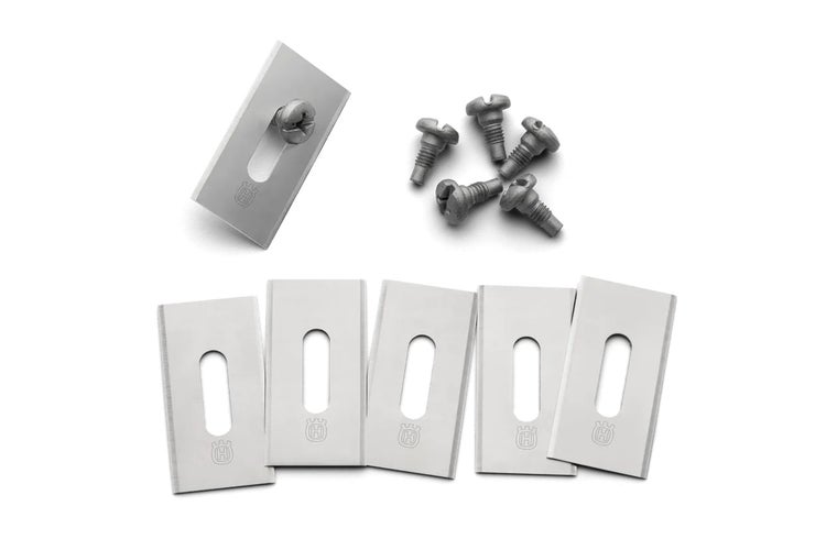 Hobelmesser-Set mit Schrauben