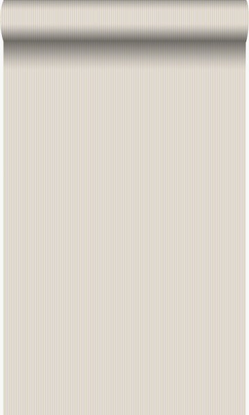 Origin Wallcoverings Tapete feine Streifen Beige - 53 cm x 10,05 m - 346808