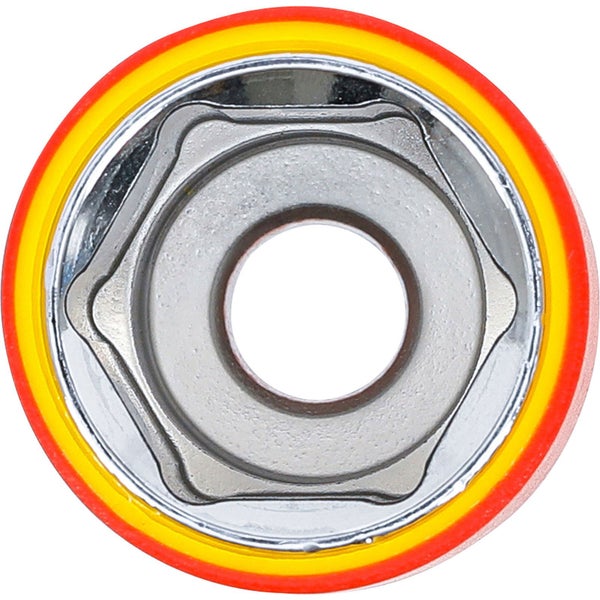 BGS VDE-Steckschlüssel-Einsatz Sechskant Antrieb Innenvierkant 12,5 mm (1/2) SW 24 mm - 72074