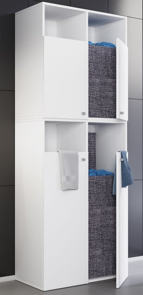 Wäscheschrank Wäschetruhe Wäschebox Dreso XXL 4f