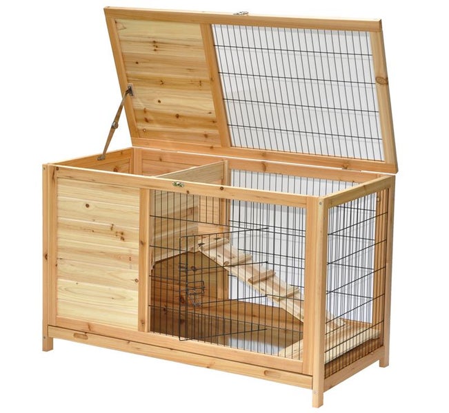 Kleintierstall Easy natur Hasen Meerschweinchen