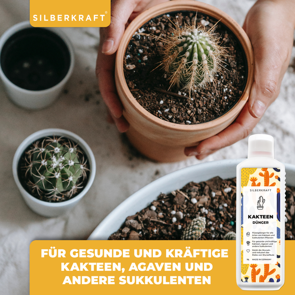SILBERKRAFT Kakteen Bio-Dünger – 1 Liter