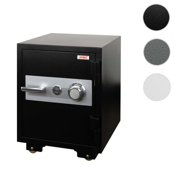 Stahl Safe mit Zahlenschloss und HWC Logo