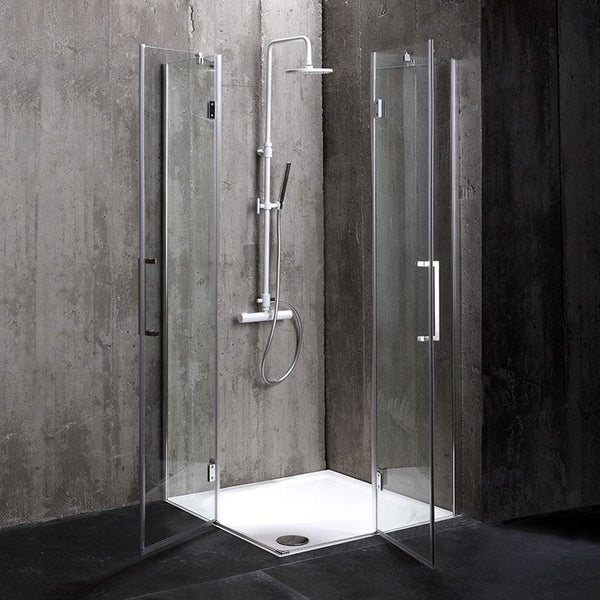 Teilrahmen Duschkabine 80x80 Glas 6 mm  | London