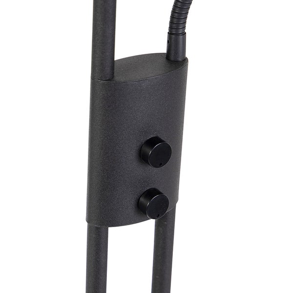 Detailansicht einer Leselampe mit Schaltern