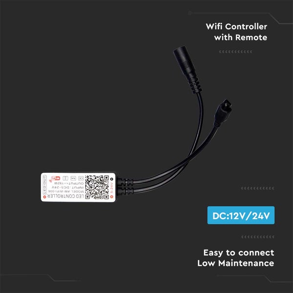 WLAN Controller mit Fernbedienung zur Steuerung von LED Beleuchtung
