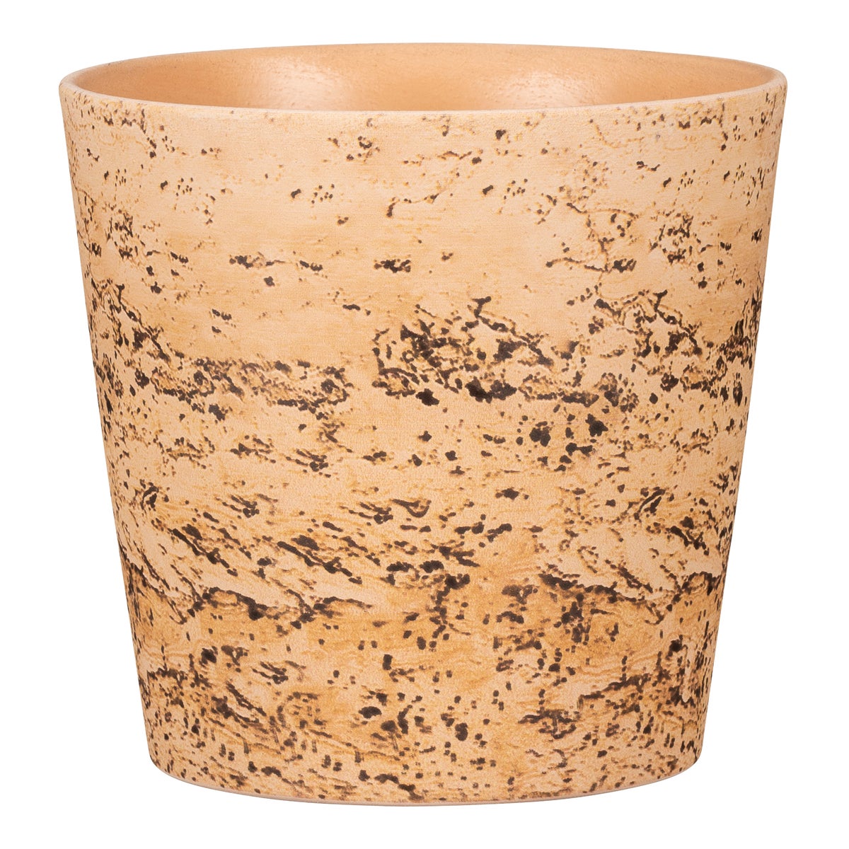 Scheurich Cork Style, Blumentopf aus Keramik,  Farbe: Cork, 19 cm Durchmesser, 15,2 cm hoch, 3,2 l Vol.
