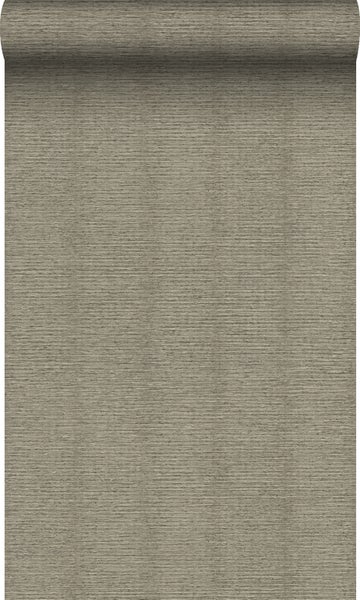 Origin Wallcoverings Tapete Leinen-Optik Hellbraun - 53 cm x 10,05 m - 347378