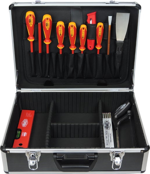 FAMEX 789-10 Werkzeugkoffer für Elektriker 31-tlg.