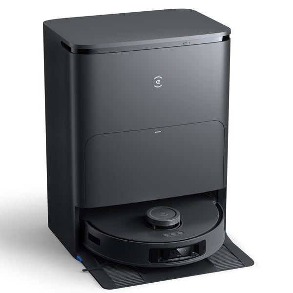 Saugroboter mit Absaugstation