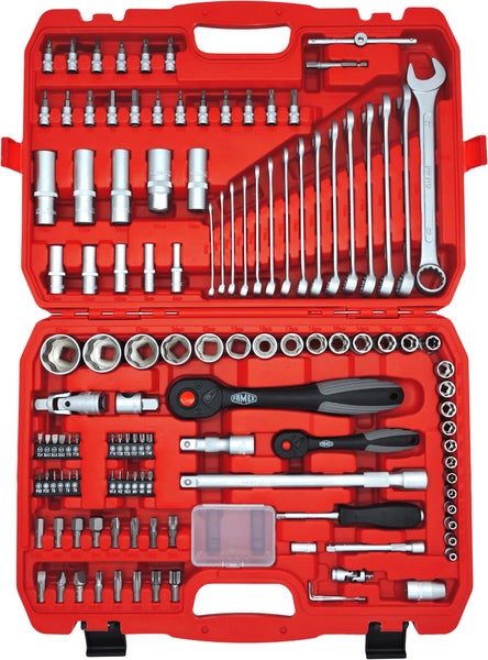 FAMEX 419-43 Werkzeugkoffer PRO bestückt mit Werkzeug 280-tlg.