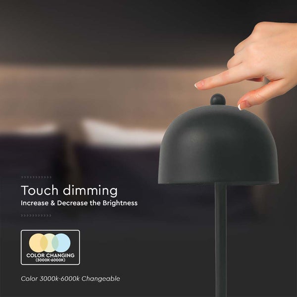 Touch-Dimmer zur Erhöhung und Verringerung der Helligkeit