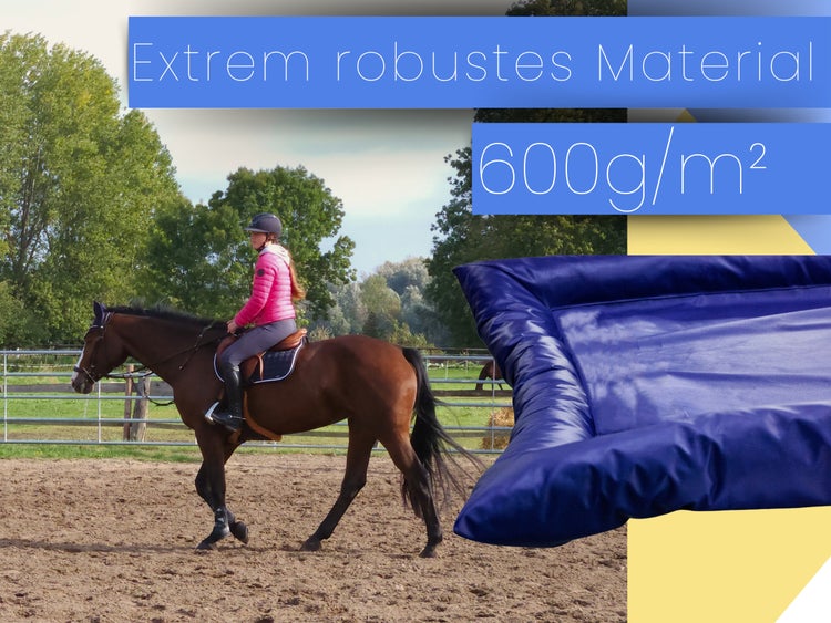 AMF Life Wassergraben, Hindernisse für Pferde, Blau, 4 Seiten - 3m x 2m