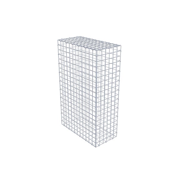 Gabione 100 cm x 60 cm x 30 cm (L x H x T), Maschenweite 5 cm x 5 cm, C-Ring