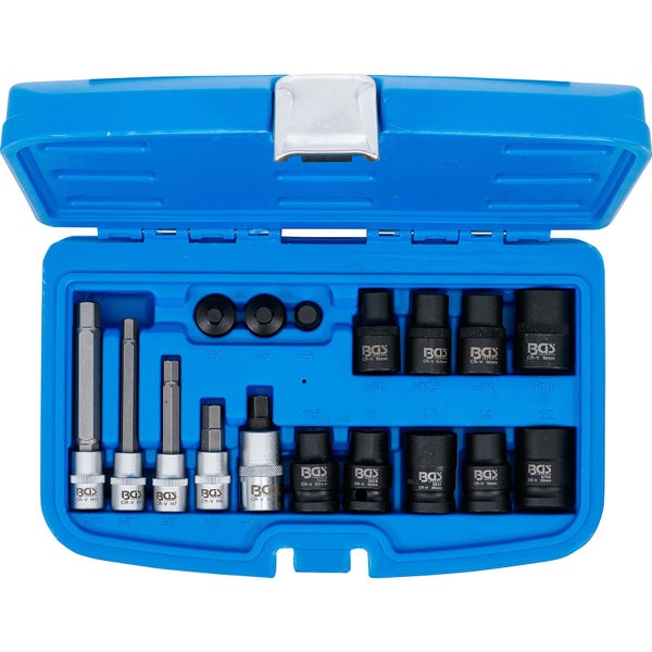 BGS Technic Steckschlüsselsatz in blauem Koffer